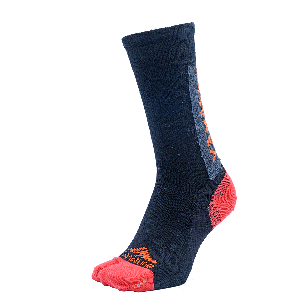 No.30304 メリノスキーソックス 2toe アスリート ノンパイル