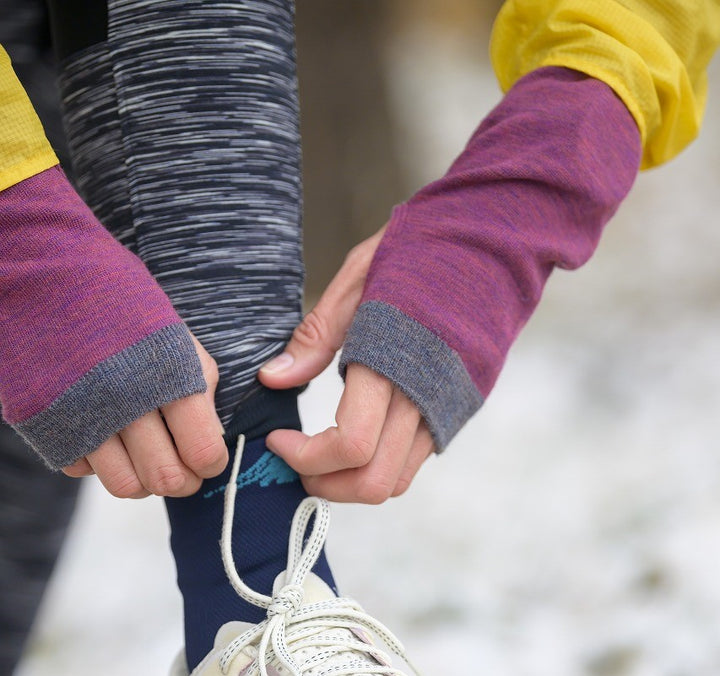 No.60925 メリノメランジ リストウォーマー – YAMAtune大雪山店